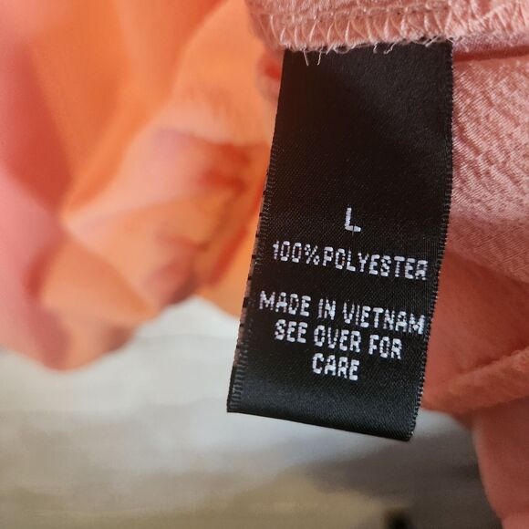 Alyx Large NWT apricot flowy Tunic blouse - Picture 7 of 10